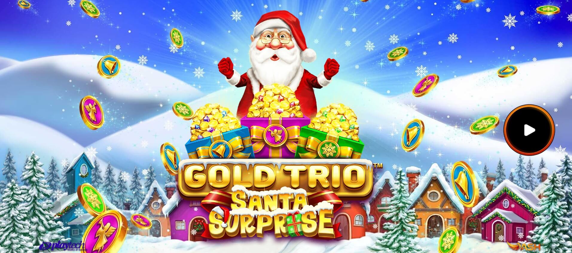 Gold Trio: Santa Surprise